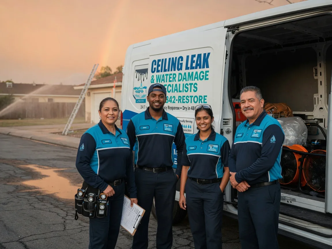 Ceiling Leak Cleanup company in Gagetown, MI