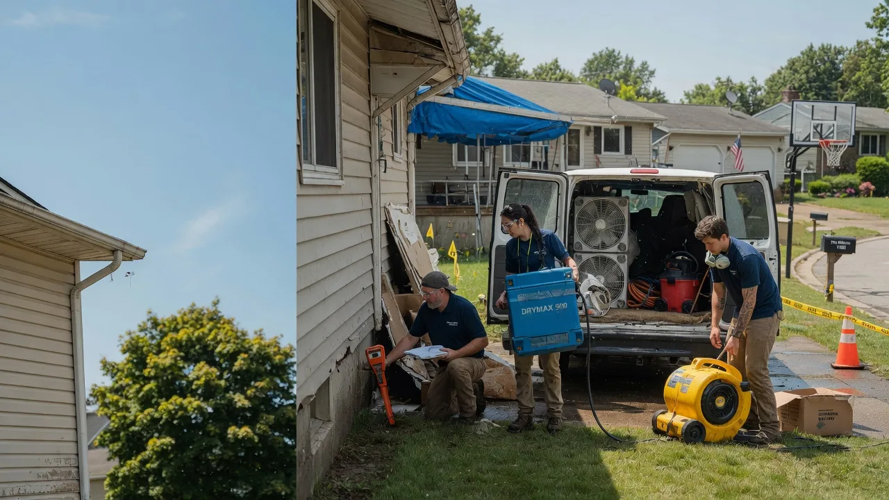 Ceiling Leak Cleanup in Gagetown, MI near me